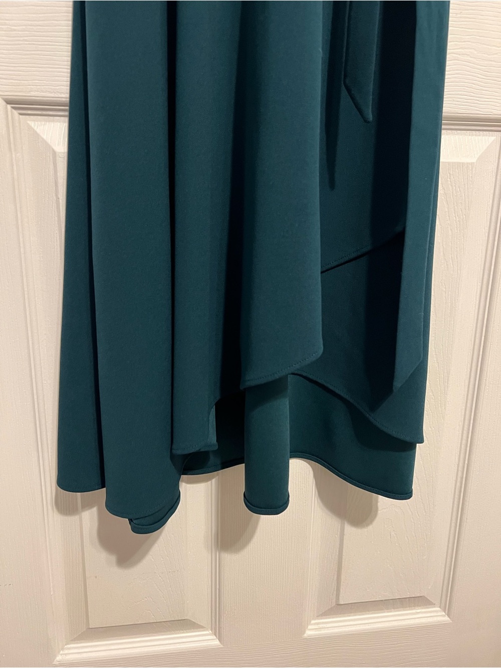 DKNY Teal Green Wrap Midi Dress - Picture 4 of 4